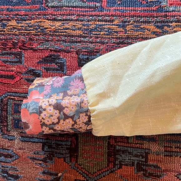 Floral Yellow Crop Top - Picture 6 of 11